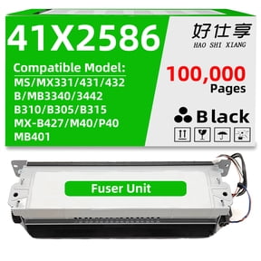 Fuser Maintenance Kit Compatible Fuser Unit Compatible for Lexmark MS331 MS431 MS431 MX331 MX431 MX432 B3340 B3442 MB3442 B310 B305 B315 MX-B427 Printer