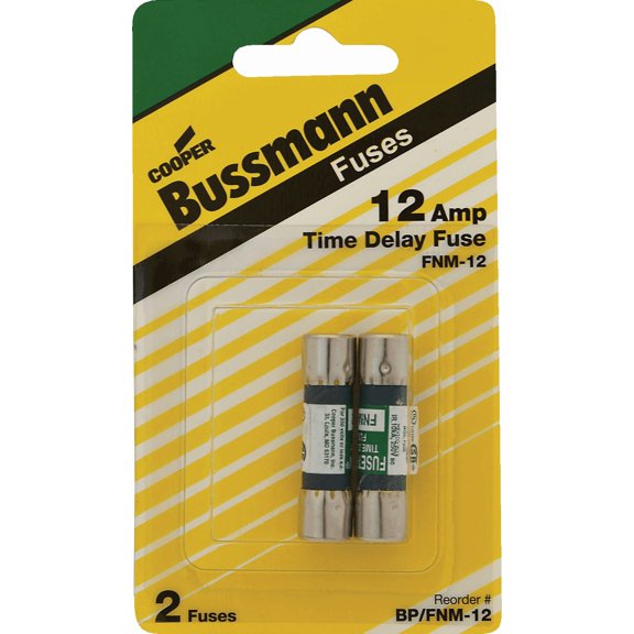 Fusetron FNM Cartridge Fuse - Single Pack  Standard US Plumbing Rough-In, Drop-In Replacement