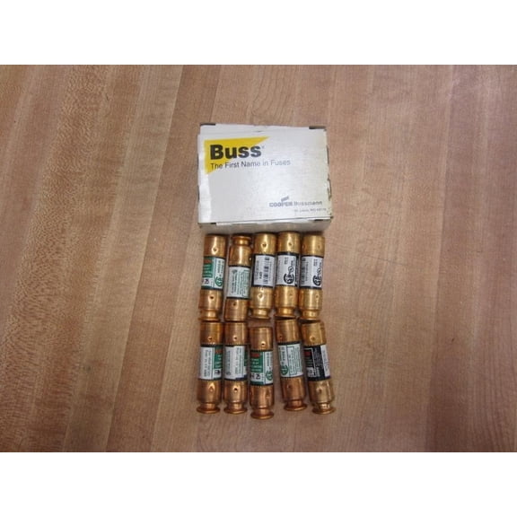 Fusetron FRN-R-25 Fuse - Time Delay, Multicolor - Pack of 10