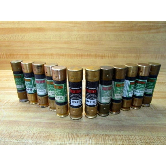 Fusetron FRN-R-35 Fuse FRNR35 Pack of 12