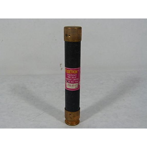 Fusetron FRS-R-12 Time Delay 12A 600V Fuse