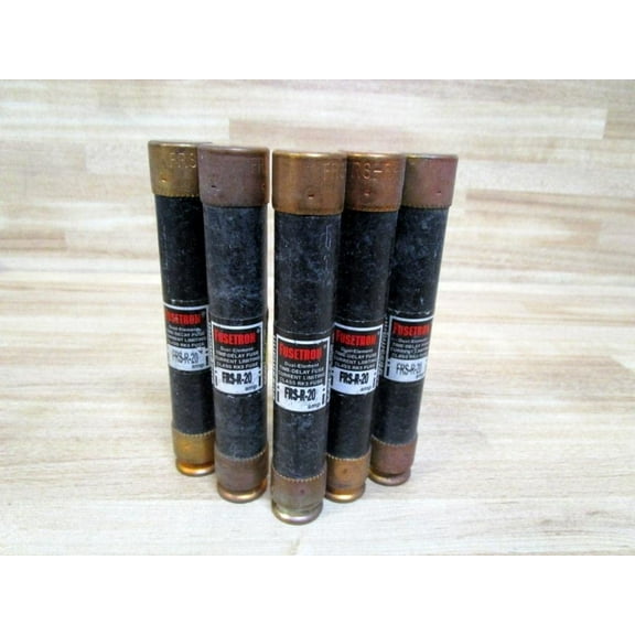 Fusetron FRS-R-20 Fuse FRSR20 Pack of 5