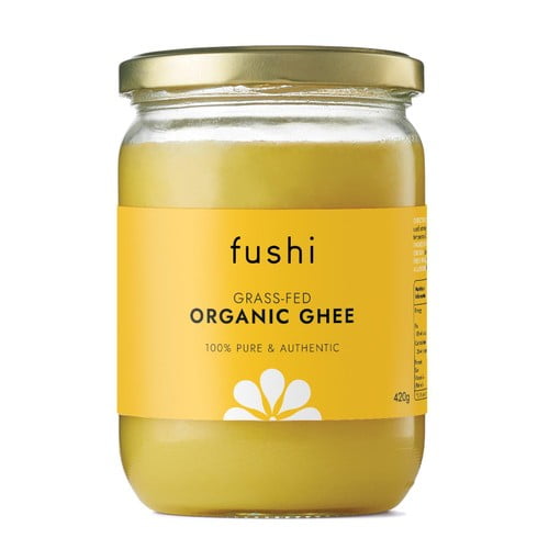Fushi Organic Ghee 420g, British Import (Pack of 2)