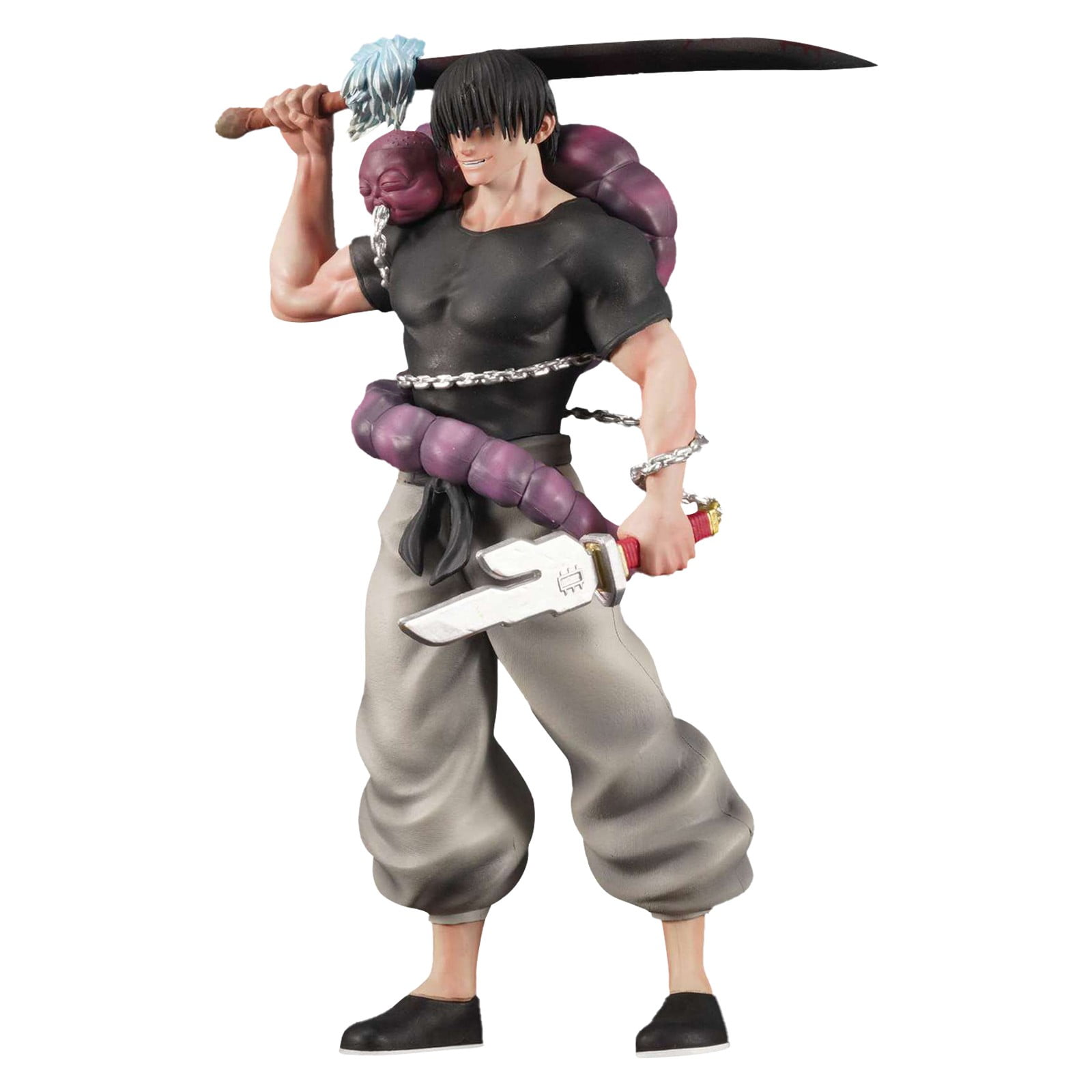 JJK Fushiguro Toji Figur 12cm - Anime Action Figur Sammelbare Desktop Dekoration