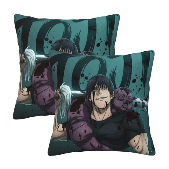 Fushiguro Toji Home Made Decorative Cushion Covers Pillow Covers 2 Pack