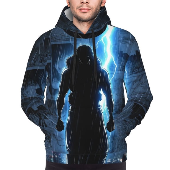 Fushiguro Toji Hoodies For Men Hoodie Pullover Long Sleeve Hooded Sweatshirt With Pockets