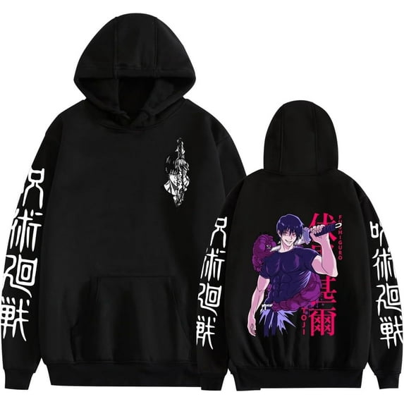 Fushiguro Toji Itadori Yuji Hoodie 3D Japanese Cosplay Sweatshirts Pullover Hooded Sweater for Adult Men Women