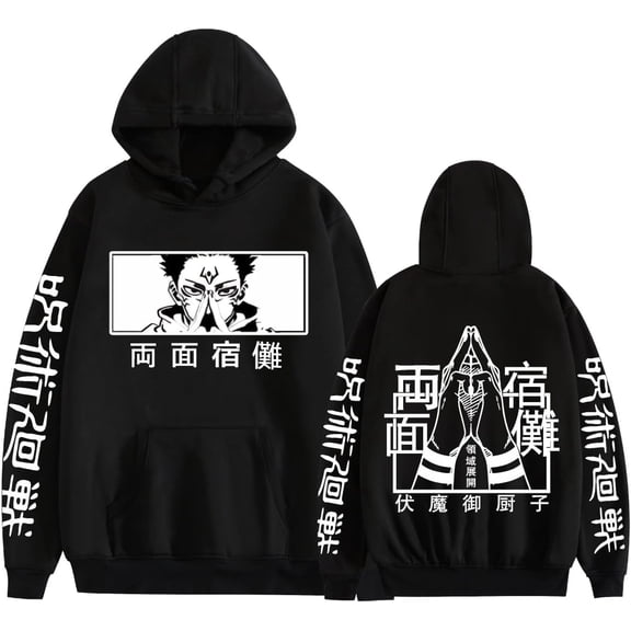 Fushiguro Toji Novel Comfort Hoodie Classic Pullover High Street Sweatshirt Unisex Clothing