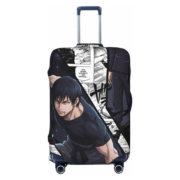 Fushiguro Toji Travel Luggage Cover Baggage Suitcase Cover Protector Skins 18-32 Inch