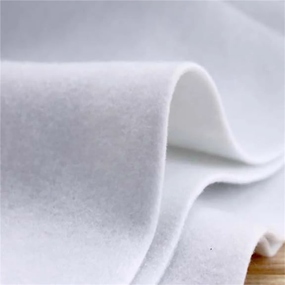 Fusible Interfacing Iron-On Non-Woven Interfacing For Sewing Cover Stitches On The Back Of Stitch Zip Projects Fused Beautifully