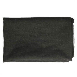 Fusible Interfacing, Non-Woven Polyester Interfacing Fabric Double-Sided Iron on Interfacing for DIY Supplies (44 inch x 6.6 Yards) Black, Size: 60 mm