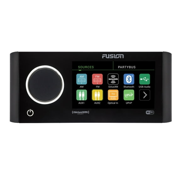 Fusion 010-01905-00 MSRA-770 Apollo Series Touchscreen AM/FM/Bluetooth Stereo - 4-3/10" Touchscreen LCD Color Display