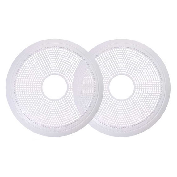 8" White Round Speaker Grill Cover