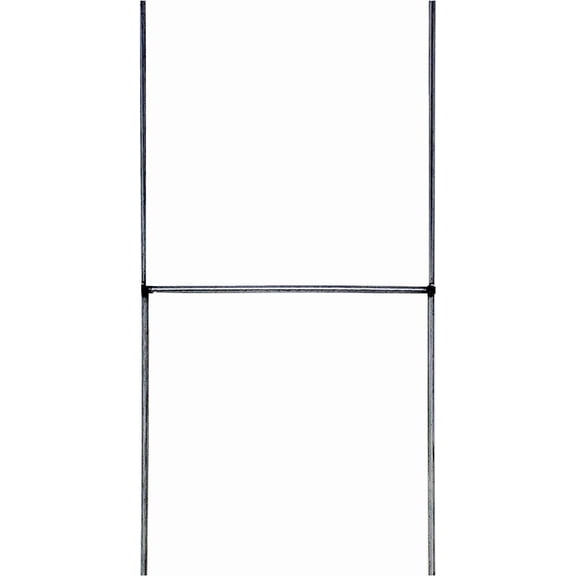 Fusion 6"x12" Heavy Duty Metal H-Stakes Frame Wire Stakes Yard Sign Stake Lawn Sign Stake Use with 4mm and 5mm Corrugated Plastic Yard Signs (100)