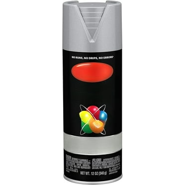 Fusion All-In-One Adhesive Spray Paint for Indoor/Outdoor Use, 12 oz, Aluminum
