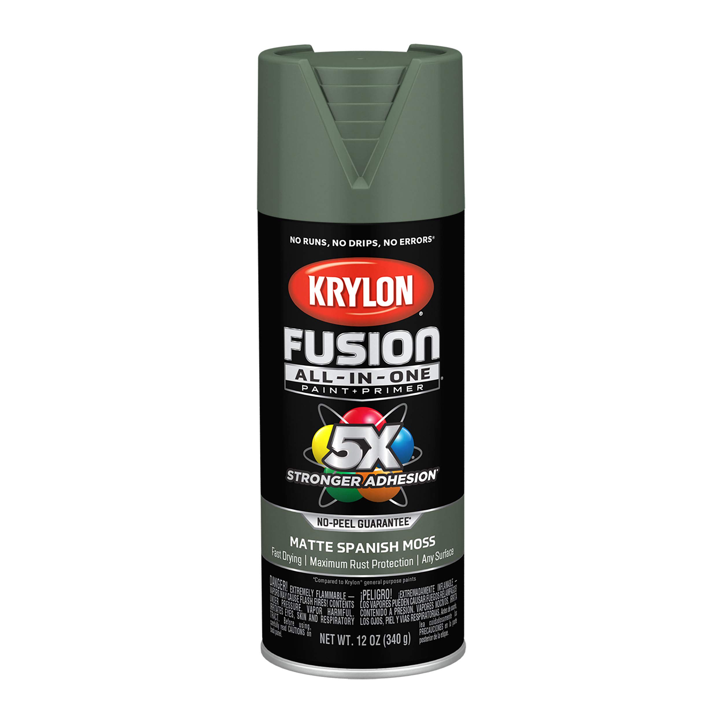 Fusion AllInOne Adhesive Spray Paint for Indoor/Outdoor Use, 12 oz
