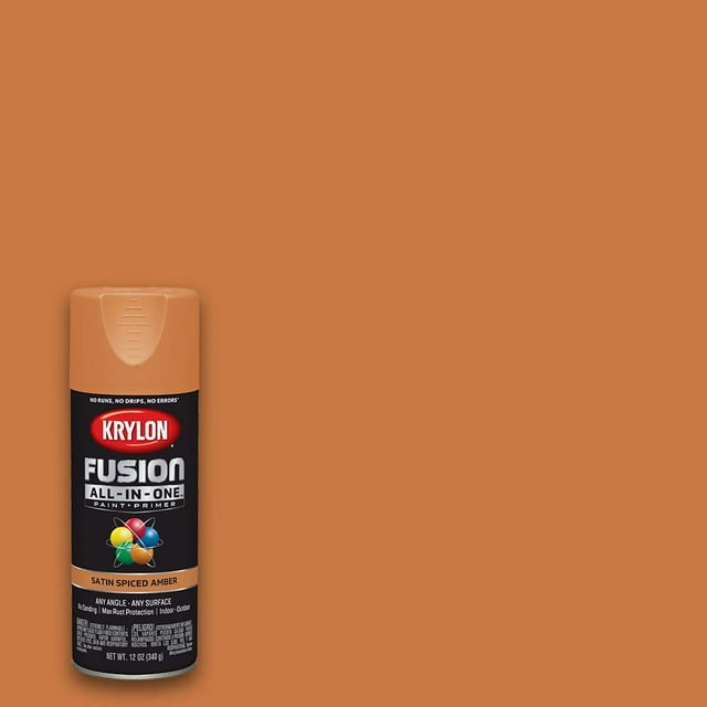 Fusion AllInOne Adhesive Spray Paint for Indoor/Outdoor Use, 12 oz