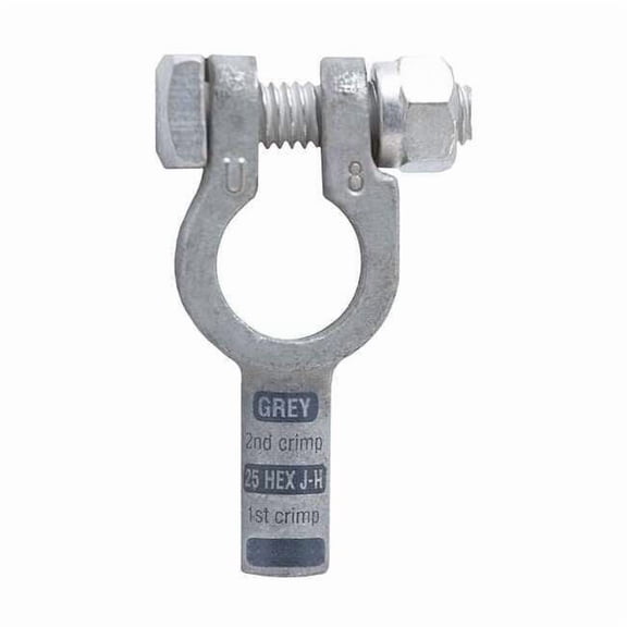Fusion Battery Terminal,Straight,Crimp 4008U