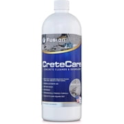 Fusion CreteCare المنظف النهائي للخرسانة ومزيل بقع زيت الممر لأرضيات المرآب - مزيل الزيت والشحوم، مزيل الشحوم النظيف للغاية، ومحلول البقع الخرسانية الخارجية 32 Fl Oz