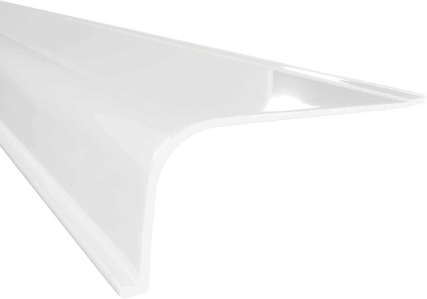 Fusion Curved Under Cabinet Light Cover Replacement | Smooth White ...