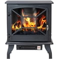 thumbnail image 1 of Fusion  Electric Fireplace Heater Portable Stove Heater Freestanding Fireplace, 5300 BTU, Realistic Flame Effect, 1 of 7