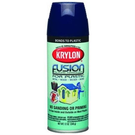 Krylon Gloss Navy Fusion Spray Paint 12 oz K02326001