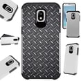 thumbnail image 1 of Fusion Guard Phone Case Cover For Samsung Galaxy J3 (2018) | J3 Orbit | J3 Achieve | Express Prime 3 (Black Metal, 1 of 4