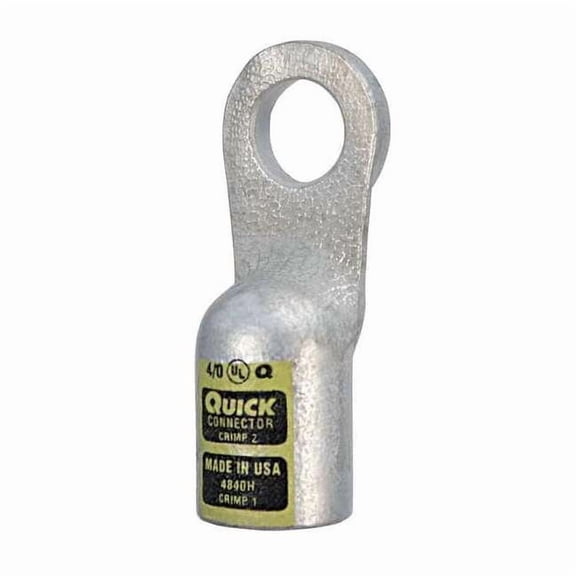 Fusion Lug Starter/Ground,Tin Plated Copper 4840H