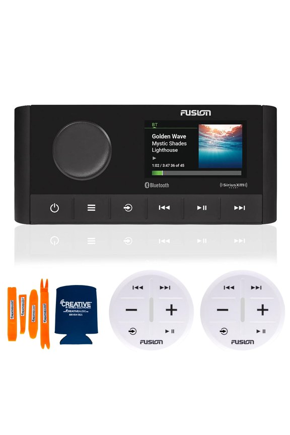 MS-RA210 Marine Entertainment System with (2) ARX70W White Wireless Remotes