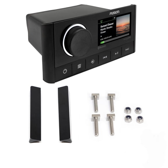 Fusion MS-RA670 Marine Radio System with MS-RA670FMK Front Flush Kit for APOLLO RA670
