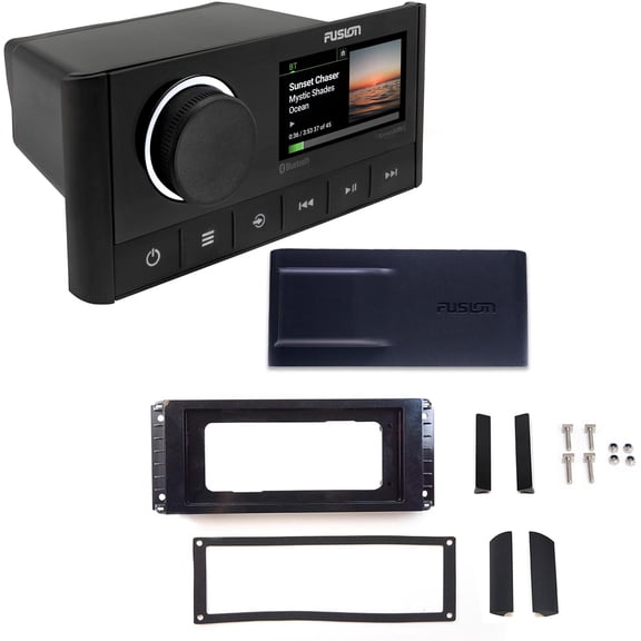 Fusion MS-RA670 Marine Radio System with MS-RA670RFK Retrofit Kit to replace Fusion 755,750,650 Series Radio