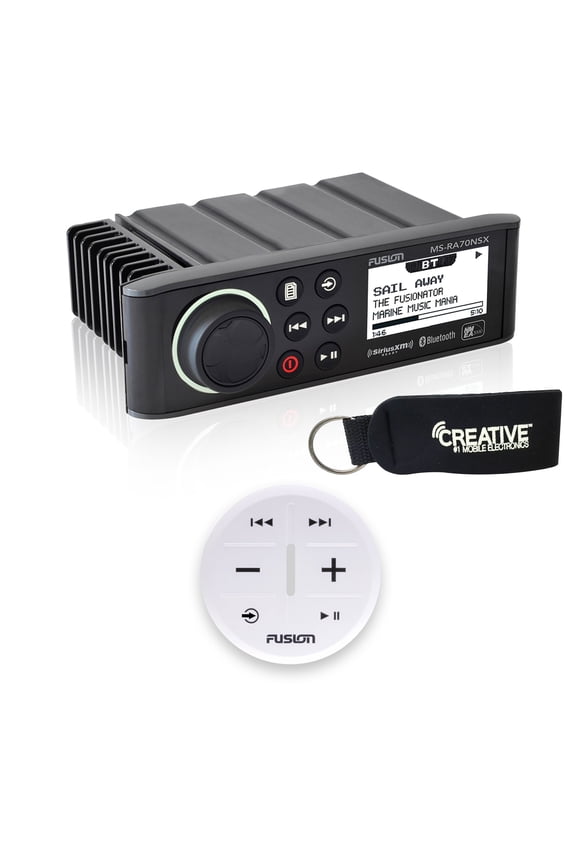 MS-RA70NSX Marine Entertainment System With Wireless Remote - White