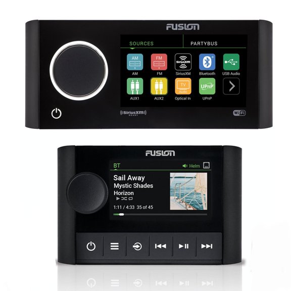 Fusion MS-RA770 Apollo Marine Entertainment System with MS-ERX400 Ethernet Wired Remote