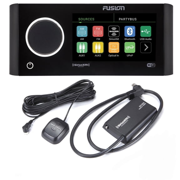 Fusion MS-RA770, with SXV300V1 Sirius XM Tuner