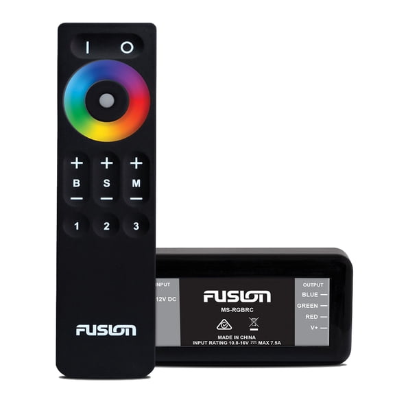 Fusion Entertainment CRGBW LED Lighting Control Module With Wireless Remote Control