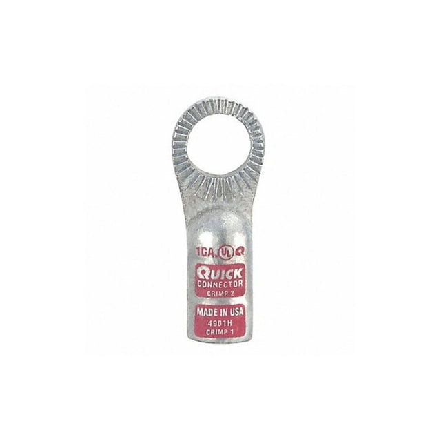 Fusion OneHole Lug Compression Connector,Copper 4901H - Walmart.com