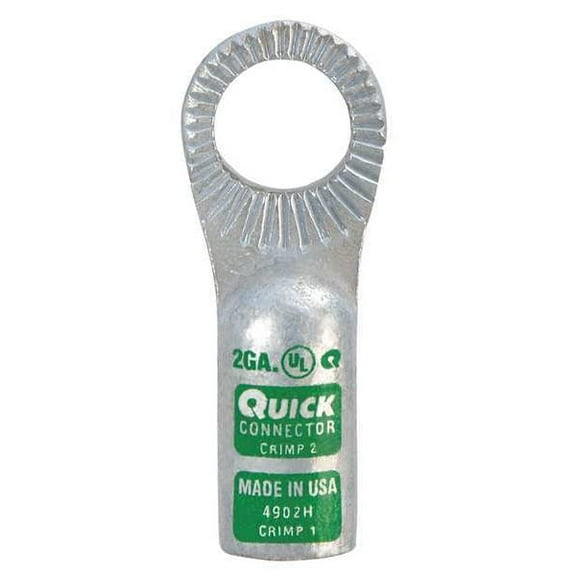 Fusion OneHole Lug Compression Connector,Copper 4902H