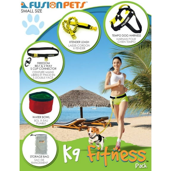 Fusion Pets K9 Hands Free Walking Fitness Pack, 10 to 30-Pound