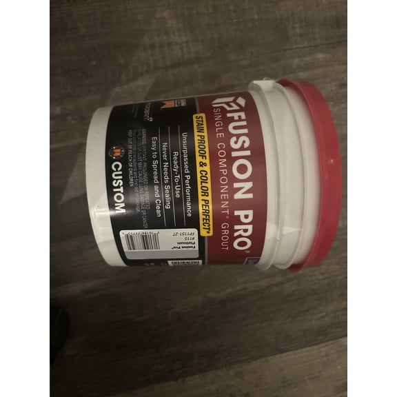 Fusion Pro Single Component Grout | 1 Gallon | Platinum #115