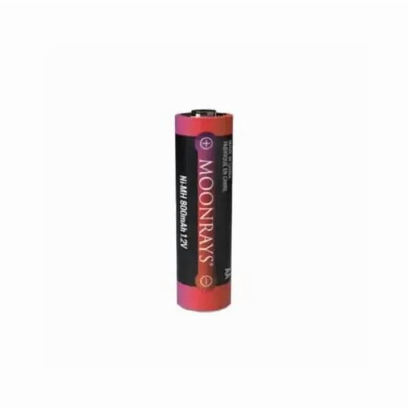 Fusion Products 138350 800 mAh AA Rechargeable Solar Light Batteries - 4 per Pack - Pack of 12