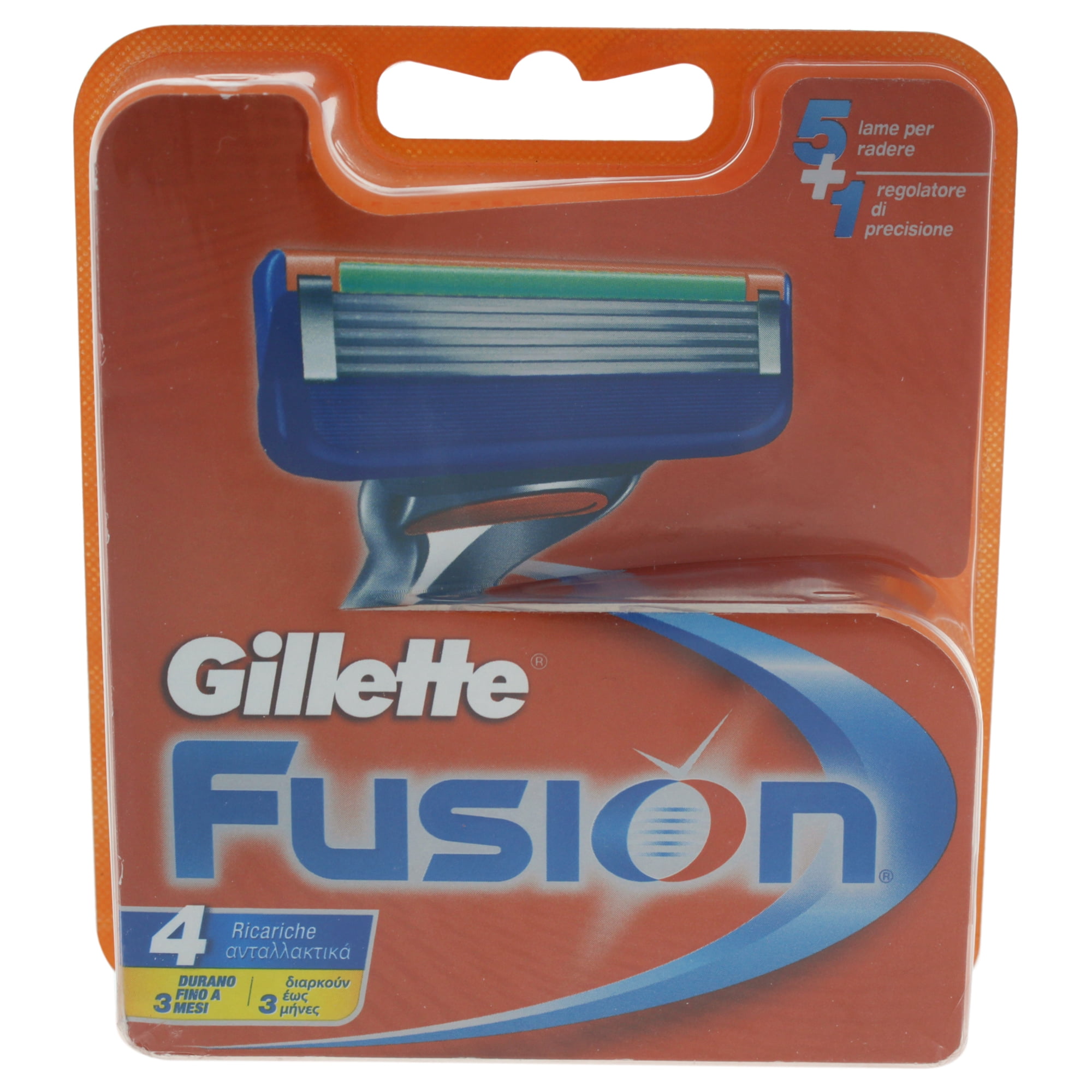 Fusion Razor Blades by Gillette for Men 4 Count Razor Blade