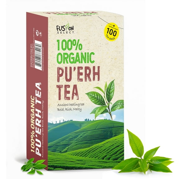 Fusion Select 100 Organic Pu-Erh Tea Bags