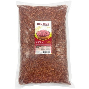 Fusion Select 5Lb Red Rice - Organic Red Rice - Non-GMO Long Grain Rice, Naturally Without Gluten - Non-Sticky Thai Rice Suitable For Rice Pilaf, Risotto, Congee, Protein Bowls