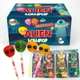 thumbnail image 1 of Fusion Select Alien Halloween Lollipops - 60 Count, 1 of 7