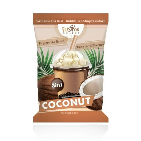 Fusion Select Coconut Flavored 3-in-1 Drink Powder, 6 oz
