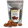 thumbnail image 1 of Fusion Select Dried Star Anise - Whole Badian Spice for Oriental & Indian Dishes & Recipes - Natural Herbs & Seasoning for Baking & Cooking - Packed in a Clear Resealable Pouch - 22 Servings, 4 oz., 1 of 7