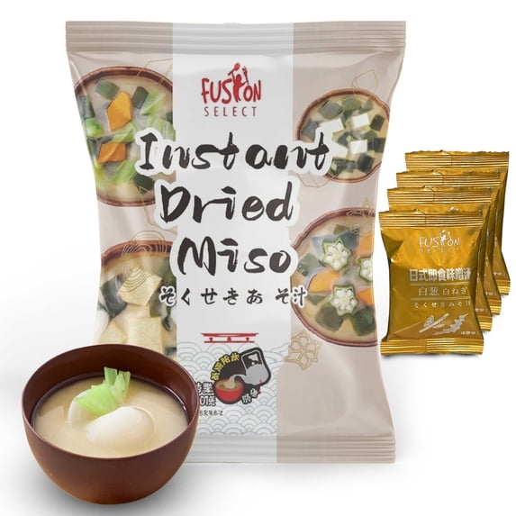 Fusion Select Freeze Dried White Miso Soup Packets