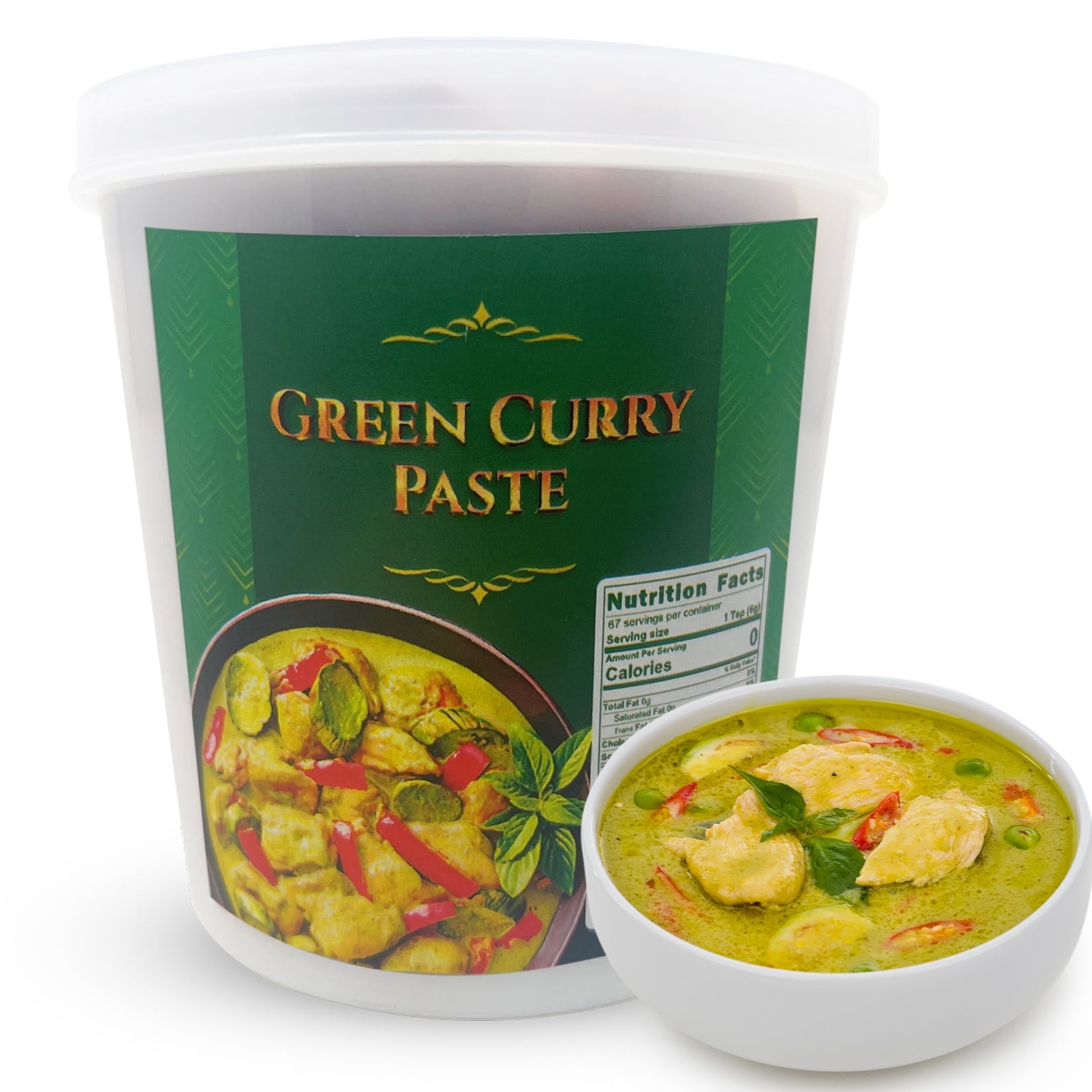 Fusion Select Green Curry Paste - 14 Oz