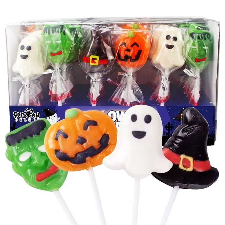 treat_treat Fusion Select Halloween Candy Lollipops - 30 Treats - Walmart.com
