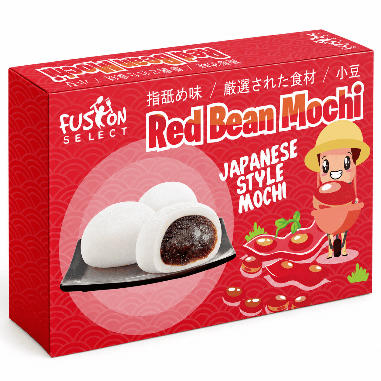 Fusion Select Mochi Daifuku Snacks, 35g Each, Flavored Asian